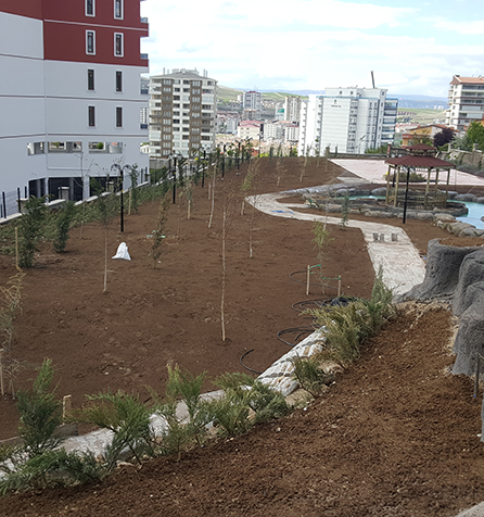 Bp İnşaat bp Tower Residance Çevre Düzenleme İşi