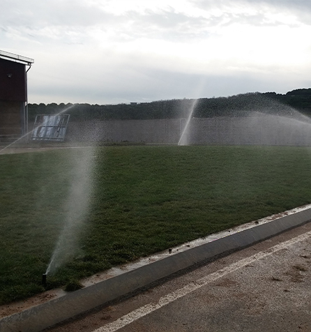 İstanbul Kurtköy Otomatik Sulama ve Rolo Çim Serim İşlemi