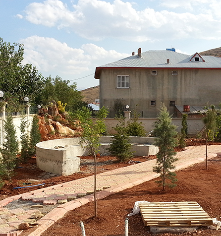 Kahramanmaraş Afşin Ahmet Aktaş Villası Bahçe Düzenleme İşi