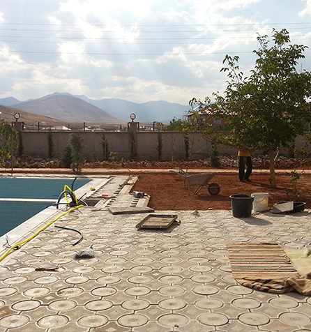 Kahramanmaraş Afşin Ahmet Aktaş Villası Bahçe Düzenleme İşi